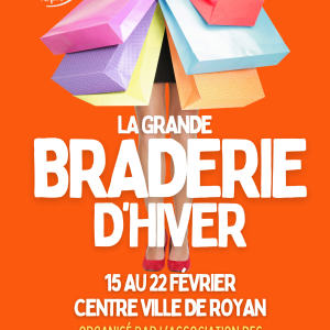 Braderie à Royan 2025 - édition hiver