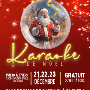 Karaoké de Noël à Royan 2024